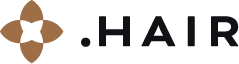 Logo for .hair domain