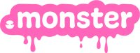Logo for .monster domain
